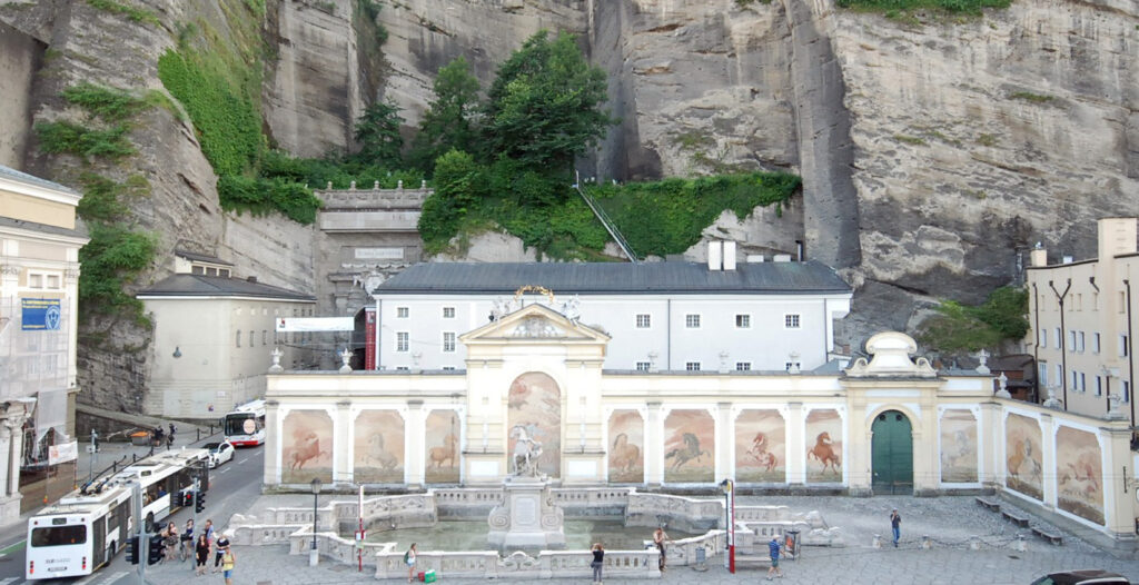 02 salzburg herbert von karajan-platz – prospektwand bauhistorische untersuchung monumentum wahl