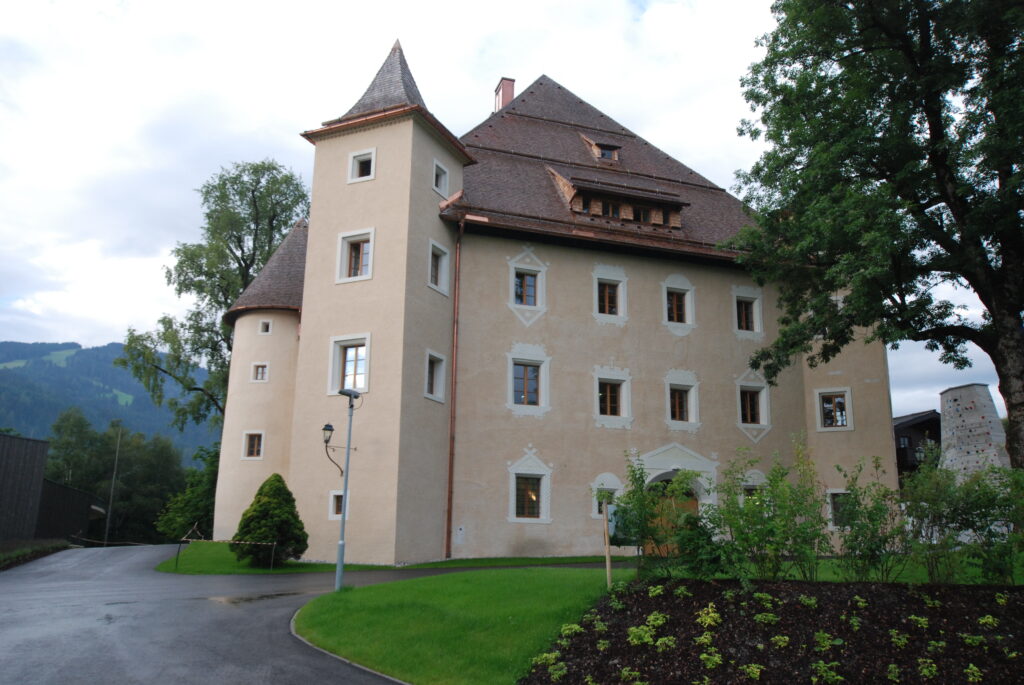 27 radstadt schloss tandalier bauhistorische untersuchung monumentum wahl